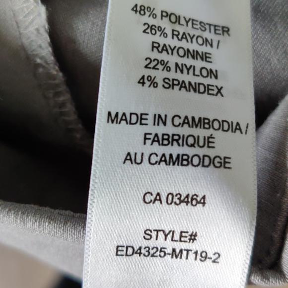 Rickis | Grey dress capris - Picture 4 of 4